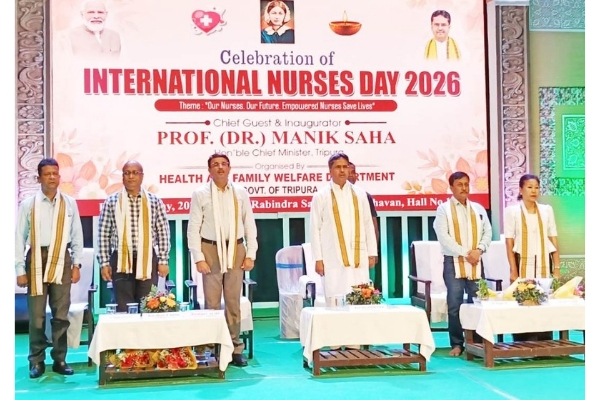 nurses contribution immense in health system tripura cm