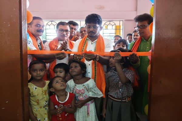 pre primary section opens at dwarikapur high school boost for rural education