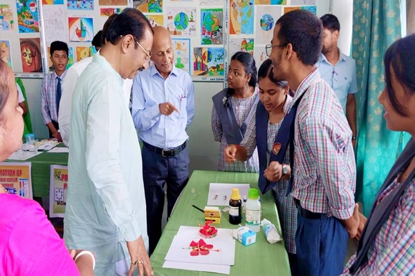 rajib bhattacharjee inaugurates dna club to inspire students