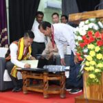runiel debbarma takes charge as cem of ttaadc promises inclusive growth financial backing
