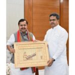 tripura cm discusses states political developments with bjp chief nitin nabin