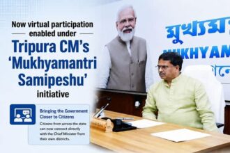 tripura cms mukhyamantri samipeshu initiative goes virtual