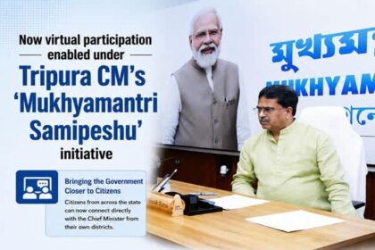 tripura cms mukhyamantri samipeshu initiative goes virtual