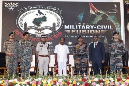 tripura will emerge as a model security state governor calls for strong military civil synergy