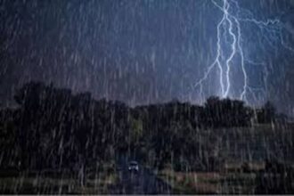 weather alert thunderstorms and rain forecast across tripura