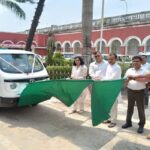 west tripura launches six electric waste collection vehicles under swachh bharat mission