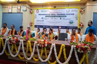 agarwood skill training center inaugurated in north tripura