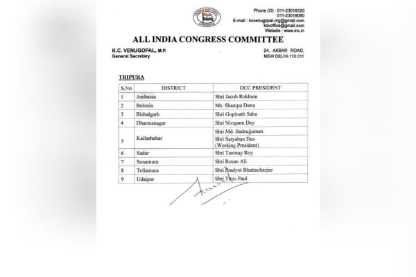 congress appoints new district congress committee presidents