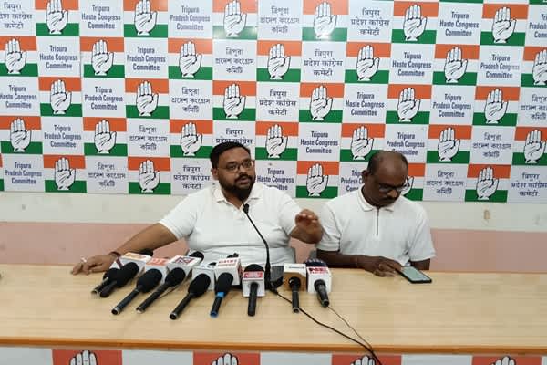 congress slams tripuras education and job crisis demands urgent action