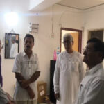 former cm visits ramnagar blast site meets bereaved family