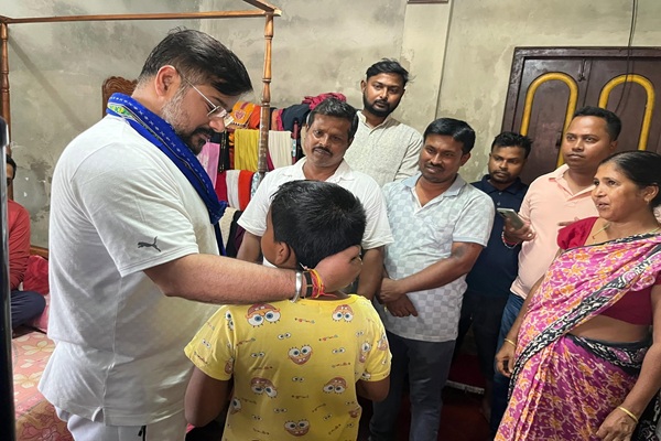 minister sushanta chowdhury reaches out to constituents offers condolences support