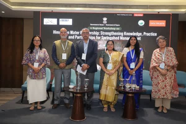 north tripura dm chandni chandran calls for urgent springshed revival