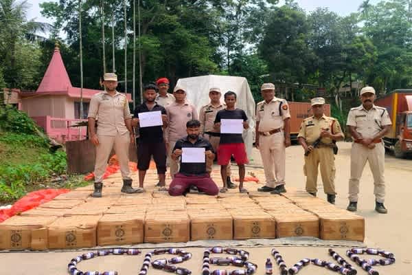 police seize rs 50 lakh worth of banned cough syrup at churaibari check gate