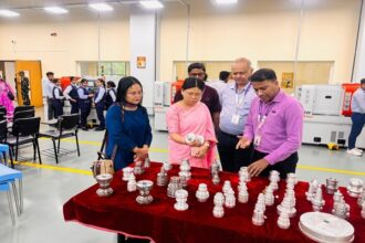 santanas visit to bhubaneshwar aims to shape tripuras world skill center