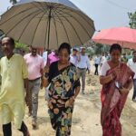 tla chief whip leads on site action to tackle highway drainage woes