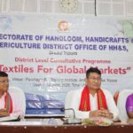 tribal welfare minister pushes tripura textiles toward global stage