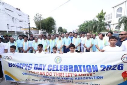 tripura cm vows end to irregularities in state olympic association