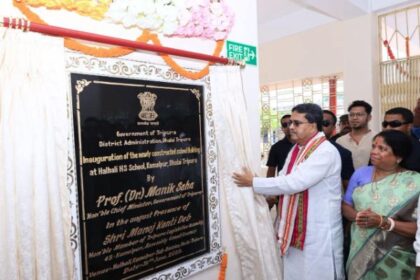 tripura govt undertakes several initiatives to uplift socio economic status of people cm