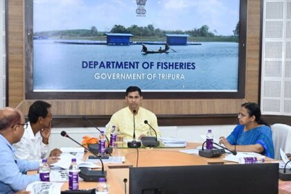 tripura records sharp rise in fish production sudhangshu