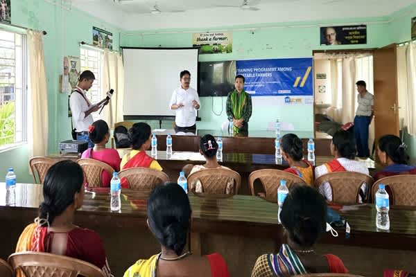 30 women farmers in tripura gain scientific training under hriday project