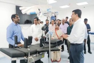 50 bed agartala civil hospital now ready for opening kiran gitte