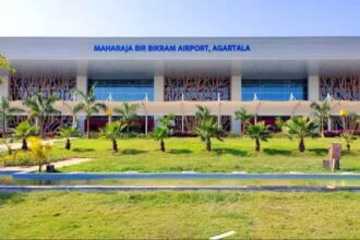 auto driver arrested in passenger harassment case outside agartala mbb airport
