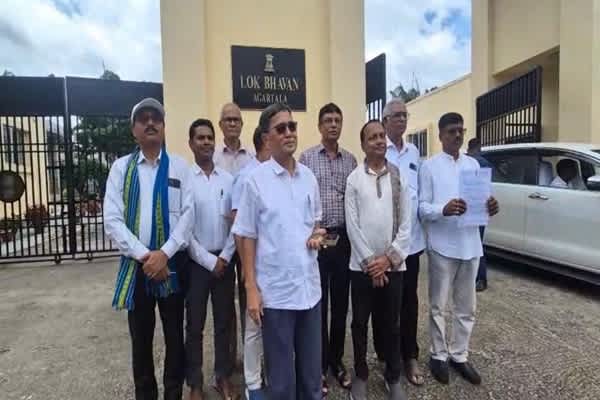 cpim mlas meet tripura governor seek hc judge monitored probe into dgps death