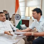 former cm biplab deb meets union minister nitin gadkari pushes for urgent road infrastructure reforms in tripura