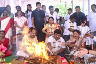foundation stone for tripurasundari siddhapeeth gurukul laid in udaipur