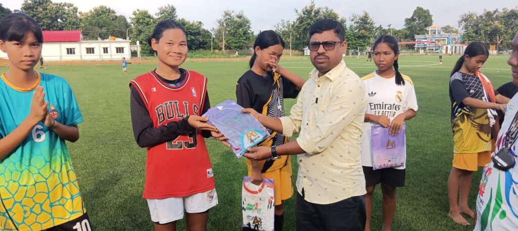 World Sports Journalists Day: Tripura Sports Journalists Club Distributes Jerseys and Sports Kits to Jampuijala Women Footballers 5 img 20260702 wa00546534859882945354495