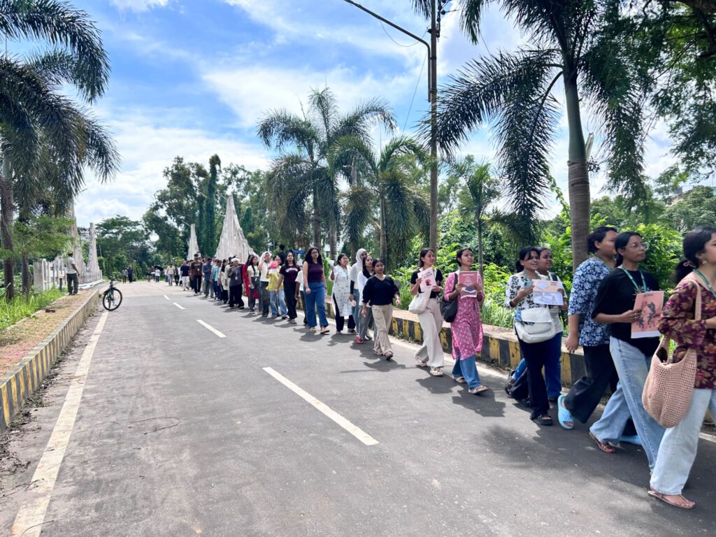 Tripura University Students Hold Peaceful March in Support of Sonam Wangchuk, Protest Exam Paper Leaks 2 img 20260721 wa00749007168556919336175