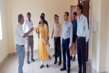 joint team inspects proposed ayurvedic medicine manufacturing unit at sabroom