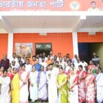 minister tinku roy stresses organizational strength while inaugurating new bjp office in chandipur