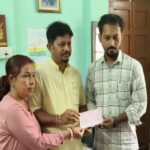mla pinaki das choudhury extends aid for 23 month old sma patient appeals for collective support