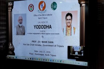 north tripura district admins initiative yoddha launched by cm