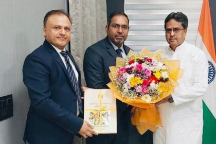 tripura 6th fc submits its report to cm