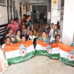 tripura mahila cong stages protest at womens commission