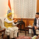 tripura tribal welfare minister urges delhi lieutenant governor for land to build tribal students hostel