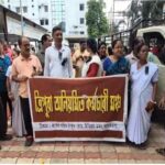 tripuras irregular employees mark black day to demand regularization and equal pay