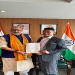 tripuras tribal welfare minister seeks centres support for textile handicraft and silk sector projects