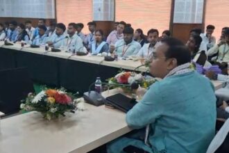 first ever higher education dialogue with student representatives held in tripura