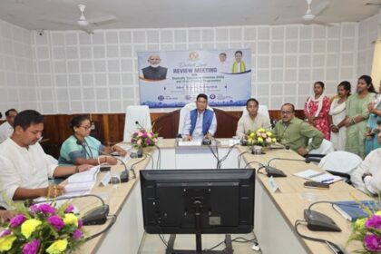 guardian minister bikash debbarma reviews development in sepahijala focus on education healthcare public services