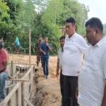 minister bikash debbarma halts road work over engineers absence warns against compromise on quality