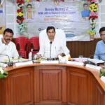 minister sudhangshu das chairs district level review in south tripura stresses timely implementation of welfare projects
