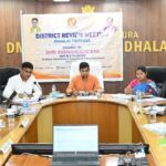 minister sudhangshu das reviews welfare projects in dhalai stresses timely delivery of benefits