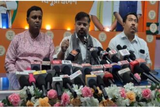minister sushanta chowdhury accuses congress jmm of double standards on jharkhand student agitation