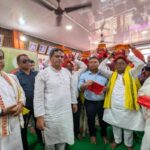 sampriti sankalp abhiyan tripura cm hands over sacred kalas to bjp district leadership