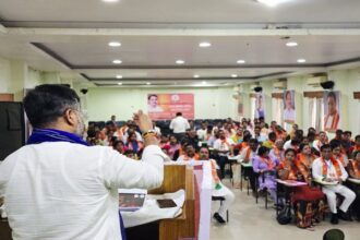 strengthen organization expand public service minister sushanta chowdhury at bjp training campaign