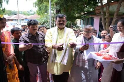 tripura agriculture minister inaugurates betchara rural market pledges stronger support for farmers