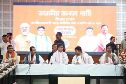 tripura cm chairs meeting to discuss preparations for month long seva sankalp abhiyan